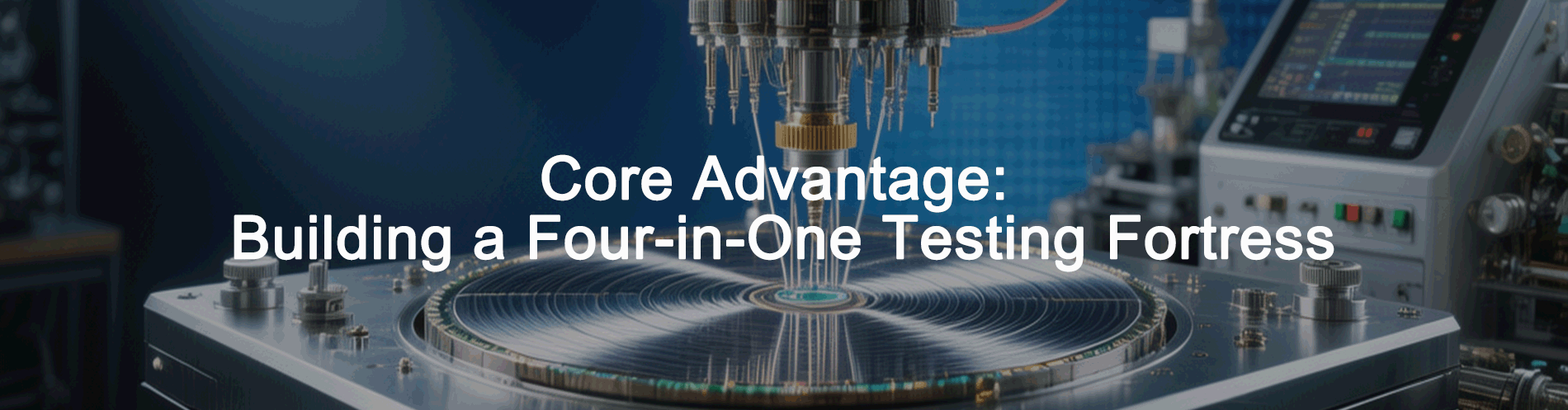核心优势：构建四位一体的测试壁垒